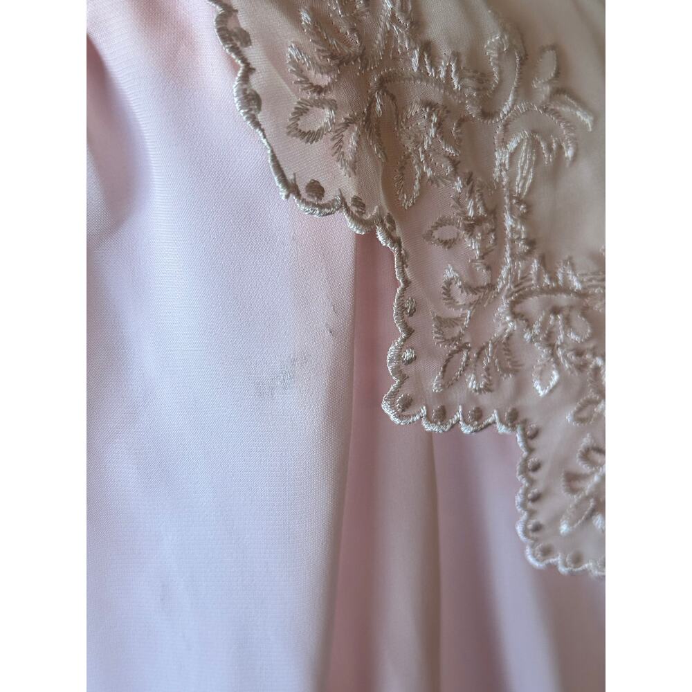Nicola vintage baby pink sheer blouse - Picture 6 of 6